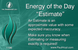 Paul Hoyt Energy of the Day - Estimate 2017-03-02