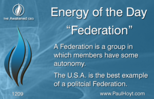 Paul Hoyt Energy of the Day - Federation 2017-03-13