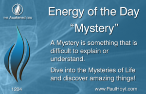 Paul Hoyt Energy of the Day - Mystery 2017-03-08