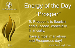 Paul Hoyt Energy of the Day - Prosper 2017-03-25