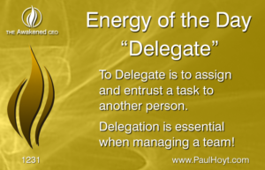 Paul Hoyt Energy of the Day - Delegate 2017-04-04