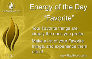 Paul Hoyt Energy of the Day - Favorite 2017-04-20