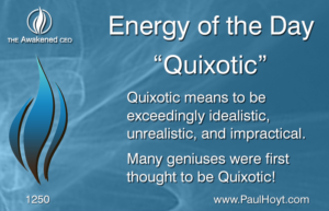 Paul Hoyt Energy of the Day - Quixotic 2017-04-23