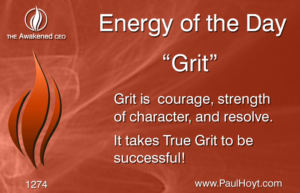 Paul Hoyt Energy of the Day - Grit 2017-05-17