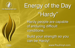 Paul Hoyt Energy of the Day - Hardy 2017-05-03