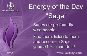 Paul Hoyt Energy of the Day - Sage 2017-05-26