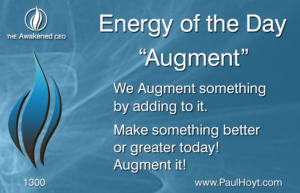 Paul Hoyt Energy of the Day - Augment 2017-06-12