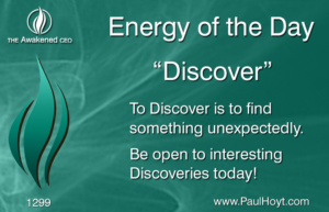 Paul Hoyt Energy of the Day - Discover 2017-06-11