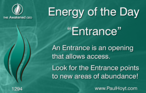 Paul Hoyt Energy of the Day - Entrance 2017-06-06