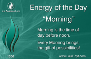 Paul Hoyt Energy of the Day - Morning 2017-06-18