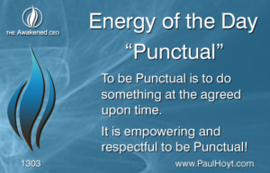 Paul Hoyt Energy of the Day - Punctual 2017-06-15