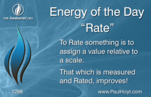Paul Hoyt Energy of the Day - Rate 2017-06-10