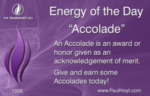 Paul Hoyt Energy of the Day - Accolade 2017-07-10
