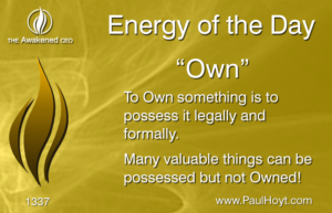 Paul Hoyt Energy of the Day - Own 2017-07-19