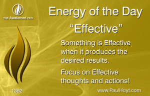 Paul Hoyt Energy of the Day - Effective 2017-08-13