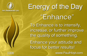 Paul Hoyt Energy of the Day - Enhance 2017-08-19