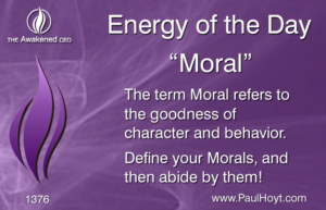 Paul Hoyt Energy of the Day - Moral 2017-08-27