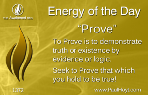 Paul Hoyt Energy of the Day - Prove 2017-08-23