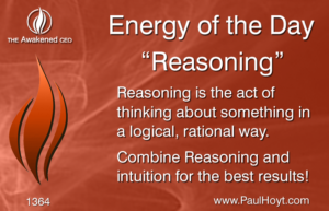 Paul Hoyt Energy of the Day - Reasoning 2017-08-15