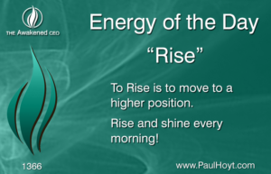Paul Hoyt Energy of the Day - Rise 2017-08-16