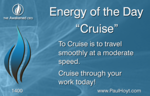 Paul Hoyt Energy of the Day - Cruise 2017-09-20