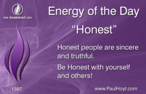 Paul Hoyt Energy of the Day - Honest 2017-09-17