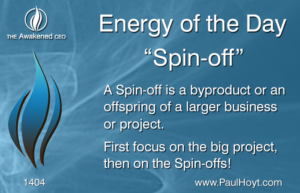 Paul Hoyt Energy of the Day - Spin-off 2017-09-24