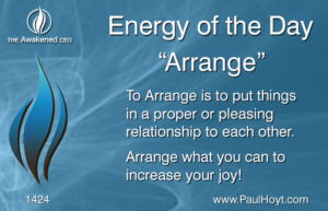 Paul Hoyt Energy of the Day - Arrange 2017-10-14