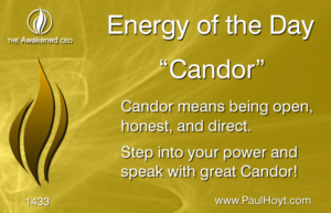 Paul Hoyt Energy of the Day - Candor 2017-10-23