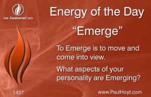 Paul Hoyt Energy of the Day - Emerge 2017-10-27