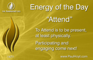 Paul Hoyt Energy of the Day - Attend 2017-11-30