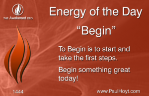 Paul Hoyt Energy of the Day - Begin 2017-11-03