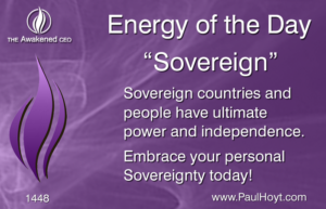 Paul Hoyt Energy of the Day - Sovereign 2017-11-07