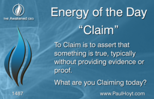 Paul Hoyt Energy of the Day - Claim 2017-12-16