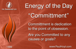 Paul Hoyt Energy of the Day - Commitment 2017-12-18