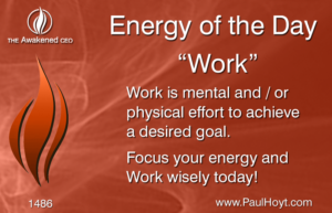 Paul Hoyt Energy of the Day - Work 2017-12-15